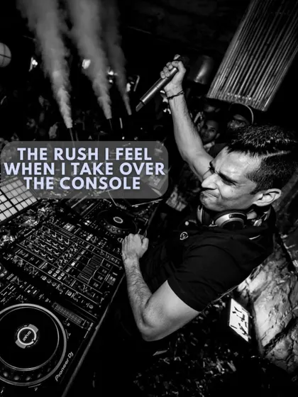 The moment I step up to the console, there's a rush of energy. It's my promise to you that I will pour all of that passion into making your event's soundtrack absolutely epic.