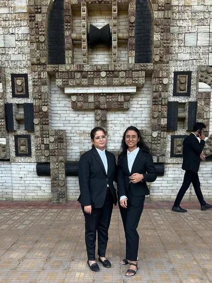 A successful day in court with my junior. Celebrating a win is always a team effort.