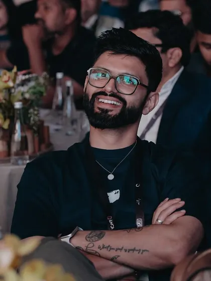 A candid moment, enjoying the awards ceremony from the audience. It's always a pleasure to see and support the incredible work of my peers.