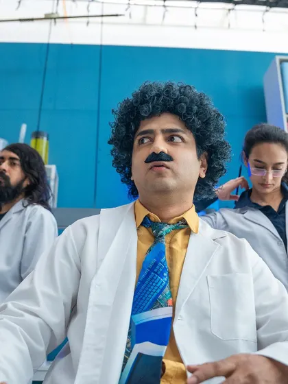 What an exhilarating experience it was to be part of this ad shoot with Kenneth Sebastian. Creating the 'Dr. Kenny' character look, complete with a wig and mustache, was so much fun.