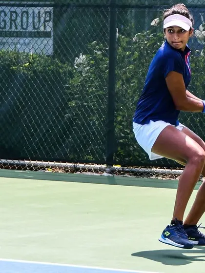 Photos from the ITF W100 Koser Jewelers Tennis Challenge. These matches against high-ranked opponents are crucial for growth and show the level of play I prepare my students for.