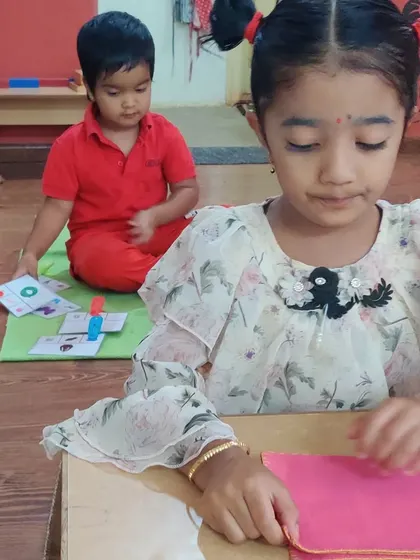 The first day of school after a break, and the children were so keen to get back to their work. This love of learning is what we strive to cultivate.