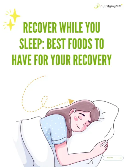 Your body does its most important recovery work while you sleep. This series shows you the best foods to eat to maximize that process and wake up stronger.