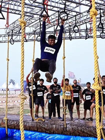 This is me completing the 5km Maruti Suzuki Devil Circuit in Bangalore. My training focuses on building the speed, endurance, and balance needed to complete 15 obstacles and finish strong.