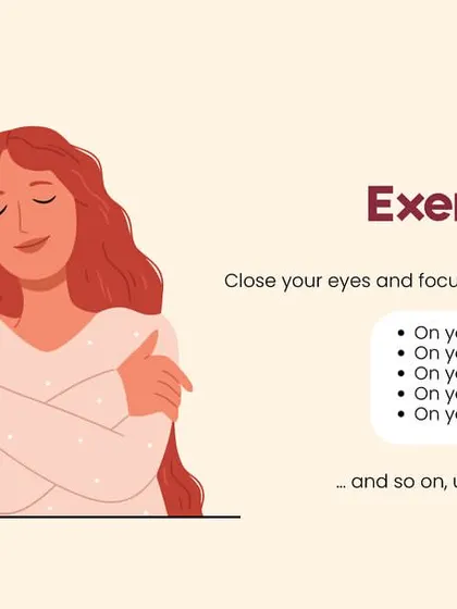 The body scan is a powerful mindfulness exercise. By systematically focusing your attention on different parts of your body, you can release tension you didn't even know you were holding.