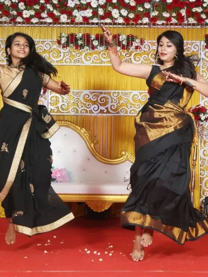 A performance with my "chaddi buddy" or best friend. Dancing with your closest friends at a wedding is an experience that creates lifelong memories.