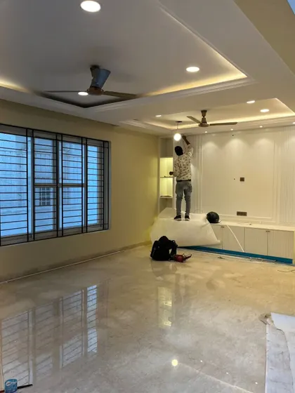 The final touches are everything. Our team ensures every light is perfectly placed and every surface is flawless, turning a house into a beautifully lit, move-in ready home.