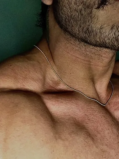 Another angle on the traps. A powerful neck and trap area is a key component of a dominant physique.