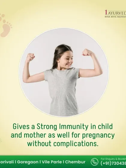 A strong immune system is crucial for both mother and child. The practices of Garbhasanskar and Suprajanan naturally enhance immunity, helping to ensure a healthy pregnancy without complications.