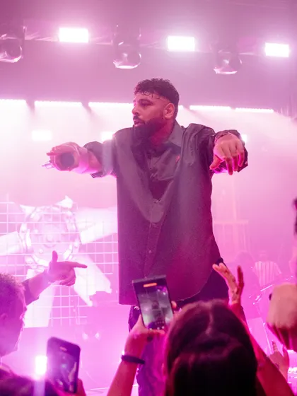 The energy was infectious as the performer engaged with the crowd. We focus on creating interactive and high-energy entertainment that keeps the party going all night long.