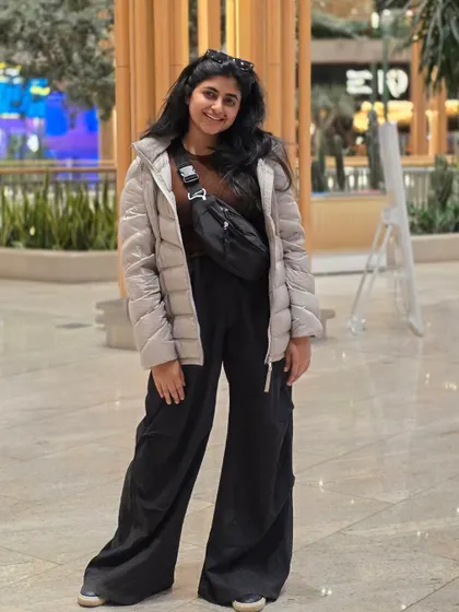 Another pose before heading off to the USA. I love the excitement of traveling to a new country to perform.