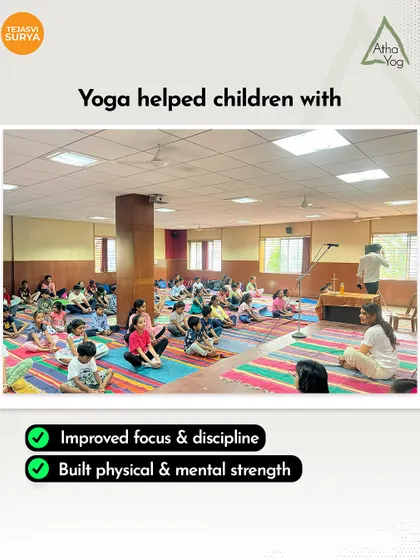 A look inside one of our summer camp sessions. We focus on helping children improve focus and discipline while building physical and mental strength through yoga.
