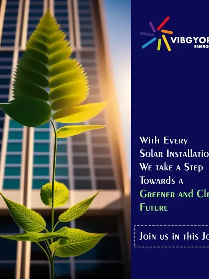 With every solar installation, we take a step towards a greener and cleaner future. Join us on this journey to create a world where clean air is not a dream, but a reality.