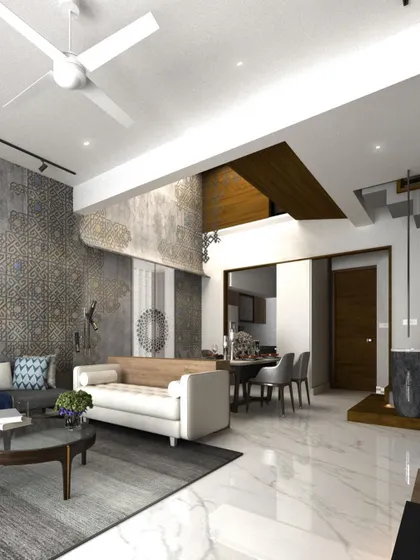 A duplicate of an interior render.