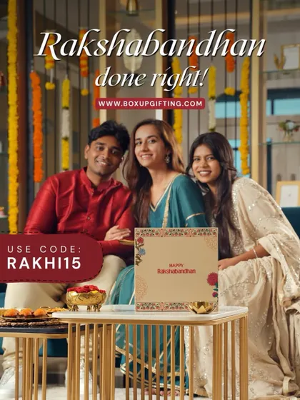 Rakshabandhan done right. Celebrate your favorite duo with hampers designed for both your brother and sister-in-law, ensuring no one feels left out.