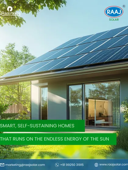 We help you create smart, self-sustaining homes that run on the endless energy of the sun. Imagine a lifestyle free from power cuts and high electricity bills, powered by a clean, reliable energy source on your own roof. 🏡