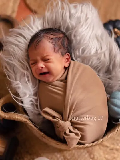Even a little cry can make for a memorable photo. We capture all the real moments of your newborn's first days.