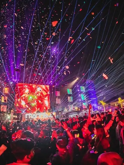 Lasers, confetti, and a sea of people. The production at Mandala Music Festival was world class, creating a truly immersive experience.