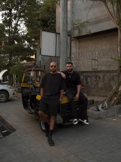Me and Arvee soaking in the Mumbai vibes. We love the energy of this city and bring that fire to our sets.