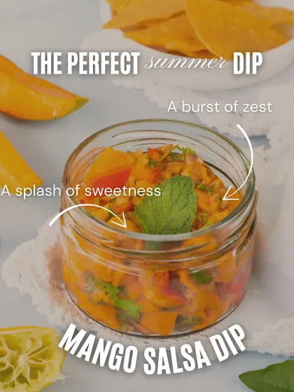 The perfect summer dip is here! Our Mango Salsa Dip has a burst of zest and a splash of sweetness, capturing the taste of summer in a jar.