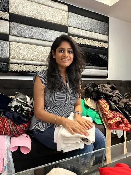 Even while pregnant, I found so much joy in my work. Folding and organizing is a calming, meditative process for us.