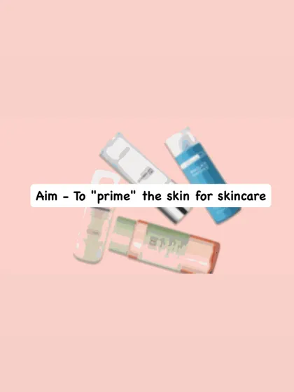 The primary aim of a modern toner is to "prime" the skin, helping it to better absorb the serums and moisturizers that follow.