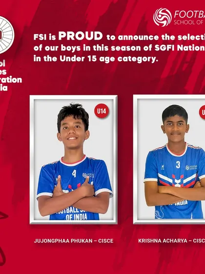 Our U14 boys, Jujongphaa and Krishna, have earned their spot in the SGFI Nationals. We are proud to see their hard work paying off on a national stage.
