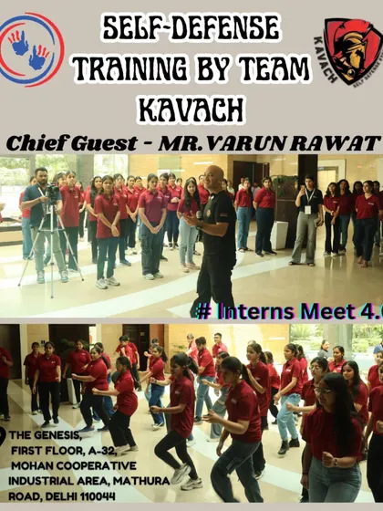 An event poster from our session with ANON, highlighting our role in their Interns Meet. We are proud to partner with organizations that prioritize safety.