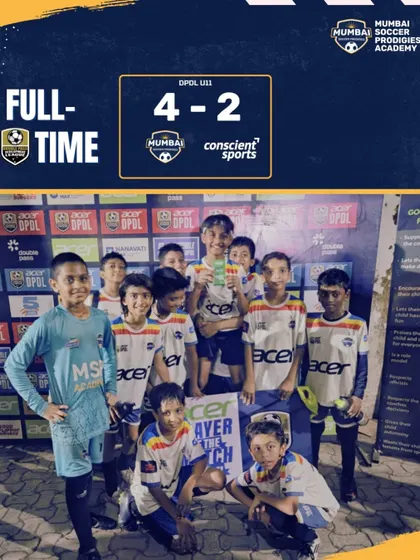 A 4-2 win for our U11s in the DPDL.