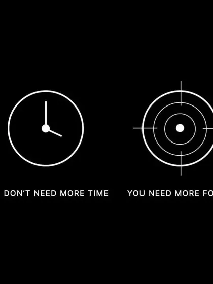 A mantra we live by at the range. Shooting is a mental sport that teaches you to channel your focus and be present in the moment.