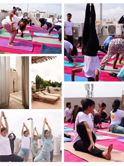 More moments from our Yoga Day event with Mia by Tanishq. From inversions to balancing poses, the participants embraced the practice with enthusiasm under the open sky.