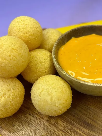 Crispy on the outside, gooey on the inside. My cheese balls served with a special in-house dip are the ultimate comfort food appetizer.