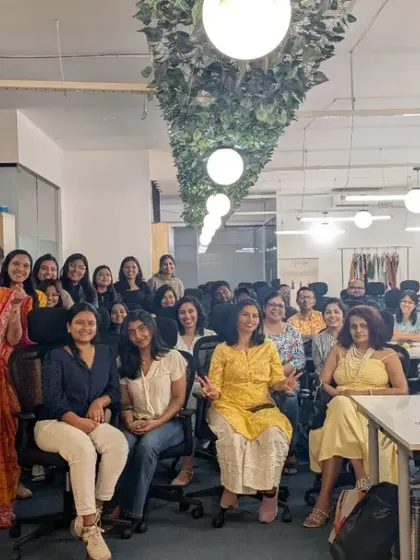 A full house at the eChai Ventures Women's Day event I curated and moderated. We celebrated amazing mompreneurs and their journeys, creating an inspiring and supportive atmosphere for all attendees.