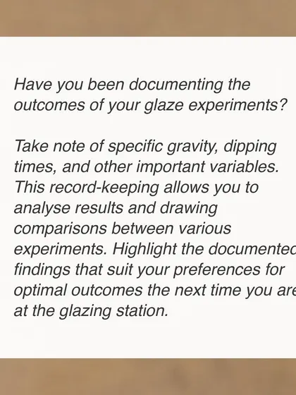 Part two of our glaze guide focuses on test firings and documentation. We recommend doing trial runs on small test pieces and keeping detailed notes on your experiments to analyze results and replicate your successes.