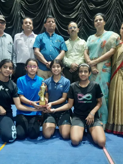 Nandini's team secured the 2nd position in the Haryana School State Championship, another great achievement for our academy's players.