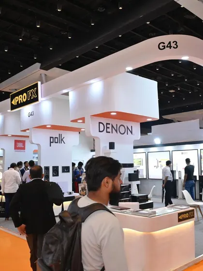 A glimpse of our booth at the Smart Home Expo 2024. We were a Premium Partner of the event, showcasing renowned brands like Denon, Polk, KEF, and JBL to over 13,000 business visitors.