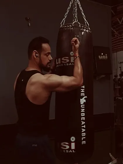 Fitness isn't just about lifting. Functional strength, which can be developed with tools like a punching bag, is also important for overall athleticism and power.