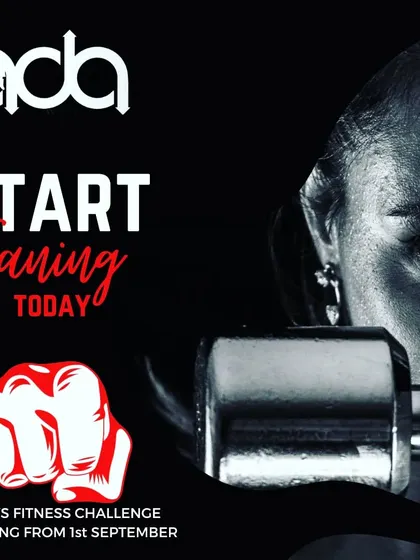 We love to challenge our community to reach new heights. This poster was for our 60-day fitness challenge, a program designed to build healthy habits, increase strength, and transform your approach to wellness.