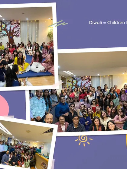More joyful moments from our Diwali celebrations. Working with children inspires us daily to find light and create joy. At Children First, diversity and community care are at the heart of every celebration.