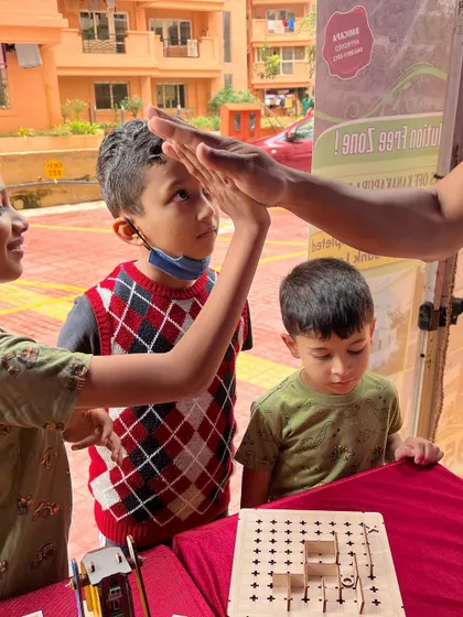 Absolutely splendid! These pictures capture the fun and discovery at one of our event stalls. Kids of all ages get to stop by, tinker with our kits, and get a taste of what it's like to be a maker.