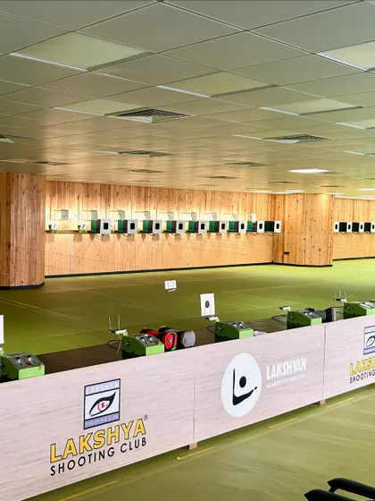 A look inside our 29-lane shooting range, featuring advanced electronic targets and professional-grade equipment, providing the perfect environment for shooters to train with precision.