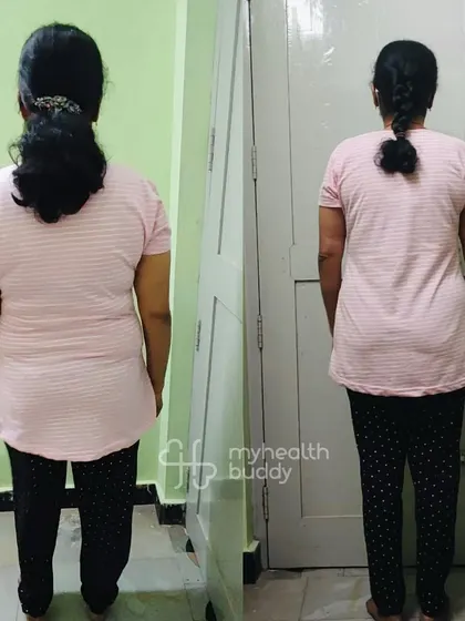 This school teacher, dealing with Thyroid and knee pain, lost 6.4 kgs. She managed work trips and weddings by controlling her portions and staying consistent.