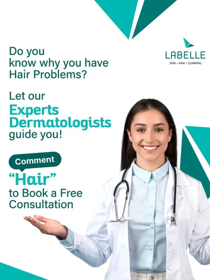 Do you know why you have hair problems? Instead of guessing, let our expert dermatologists guide you. Book a free consultation to understand the root cause and find the right solution.