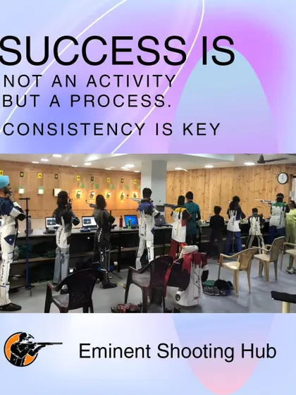 This image captures the essence of my philosophy: success is a process built on consistency. My range provides the perfect environment for shooters to put in the consistent effort required to win.