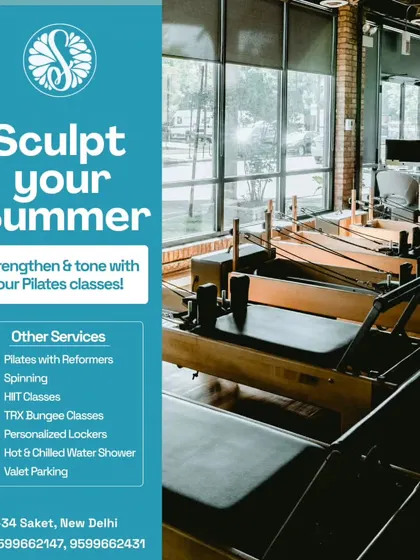 Our studio is designed to help you sculpt your summer body and beyond. We offer a range of services including reformer Pilates, spinning, and HIIT classes.