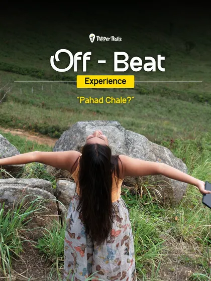 "Pahad Chale?" This image of a woman with her arms outstretched in the hills of Kodaikanal captures the feeling of freedom on my off-beat trips, far from the city's rush.