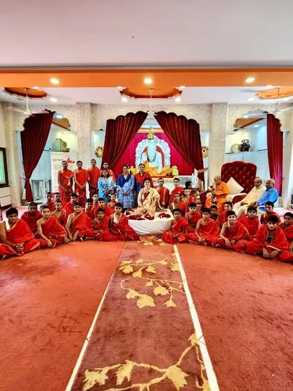 A magical concert at the Mouni Baba Ashram in Ujjain, performing for a sublime audience and receptive young minds in a sacred space.