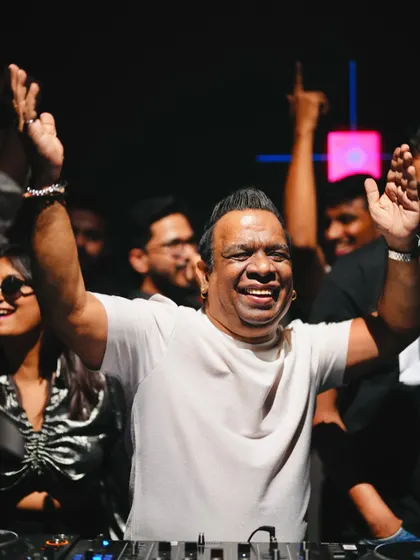 Pure joy on stage in Hubli. The connection with the audience is what makes these nights so special.