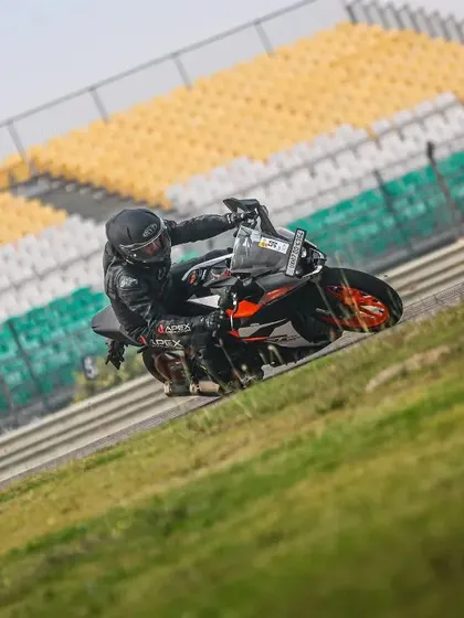 This series of images captures the raw passion and fearless spirit of our racers, pushing their limits on various bikes like the ZX-10R, Ducati Panigale, and KTM at our track events.