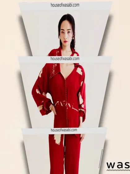 A closer look at the Thread Shirt Set from our Keya collection. Crafted from pure crepe with fine hand embroidery, the fabric is as soft as a feather. It’s a must-have co-ord set for any wardrobe that values comfort and style.